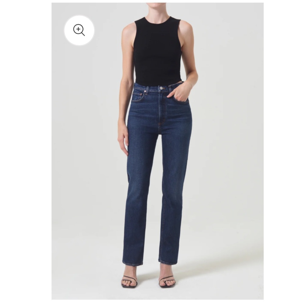 Agolde High Rise Stovepipe Sz 30